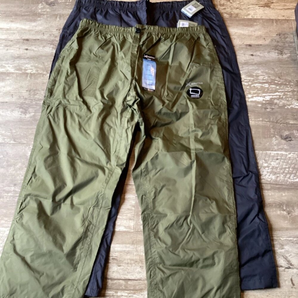 NWT ARCTIX Storm Rain Pants Lot - Black & Green - Men’s 2XL